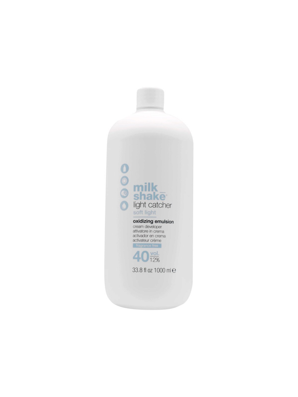 Milk Shake Light Catcher Lozione schiarente ossidante per capelli 12 40 vol 1000ml
