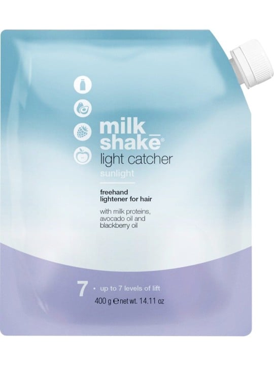 Milk Shake Light Catcher - Schiarisci fino a 7 livelli - Polvere ossidante per capelli 400 g