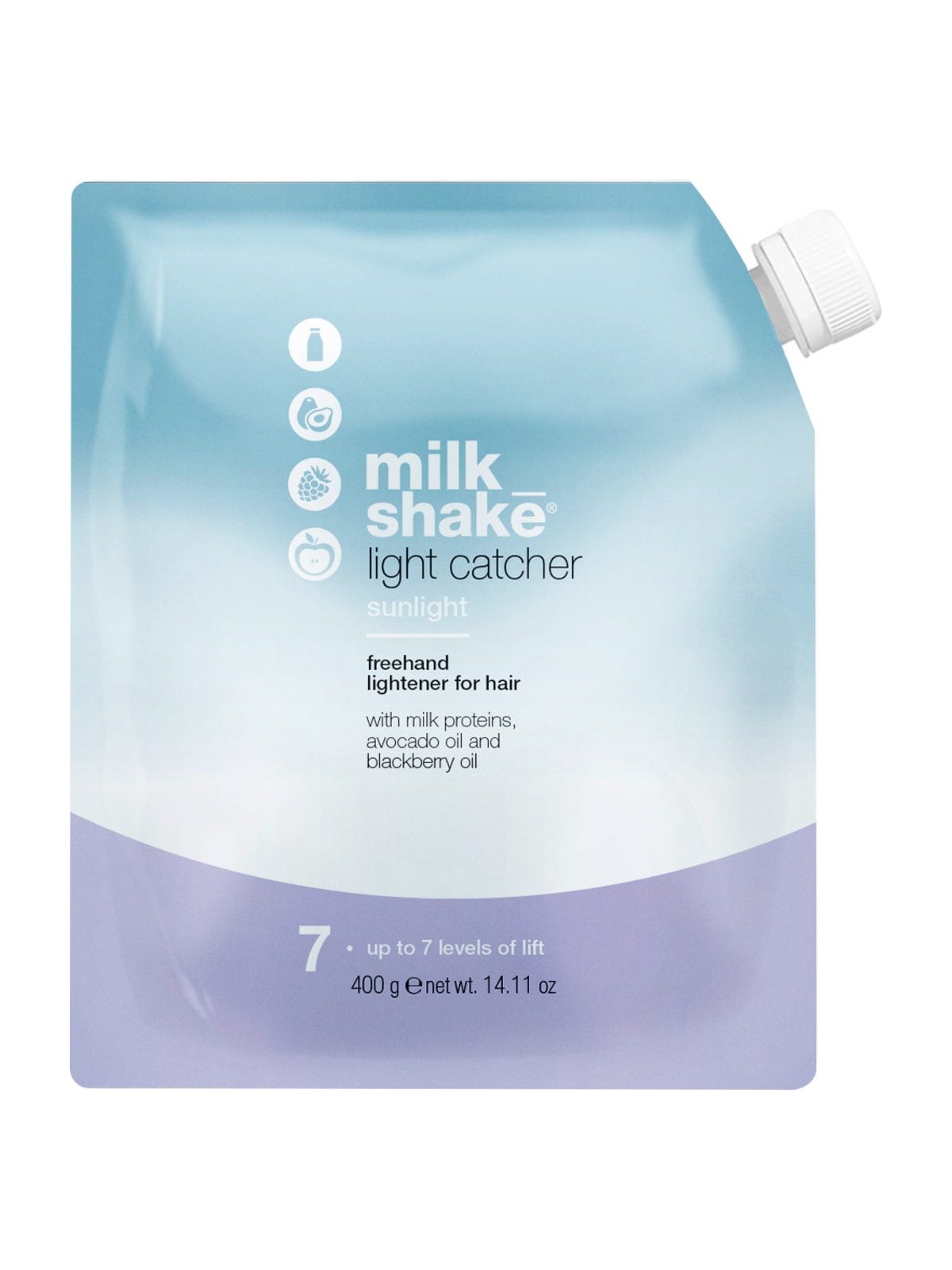 Milk Shake Light Catcher - Schiarisci fino a 7 livelli - Polvere ossidante per capelli 400 g