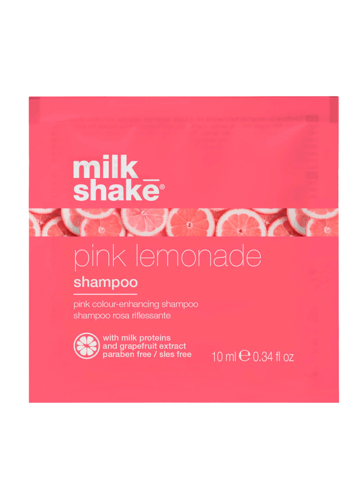 Milk Shake Pink Lemonade Milk Proteins Shampoo Colorante per Capelli Biondi Rosa 10ml