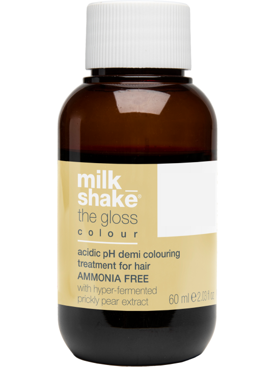 Tintura per capelli semipermanente Milk Shake The Gloss senza ammoniaca 10.1110AA Platino cenere intenso Biondo chiarissimo 60ml