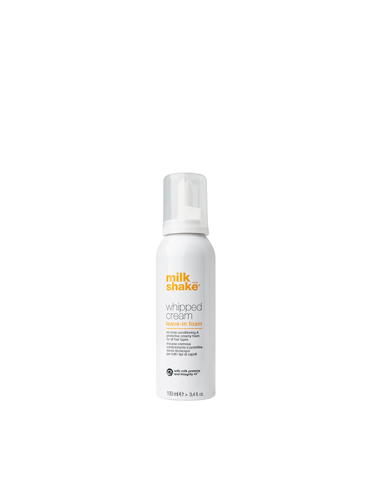 Milkshake Whipped Cream Milk Proteins Balsamo in schiuma senza risciacquo per capelli idratante 100ml