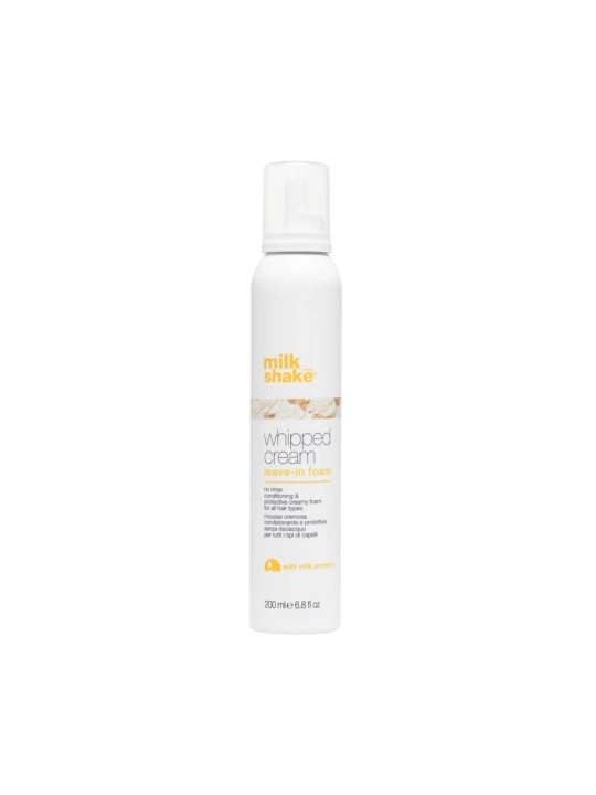 Milkshake Whipped Cream Milk Proteins Balsamo in schiuma senza risciacquo per capelli idratante 200ml