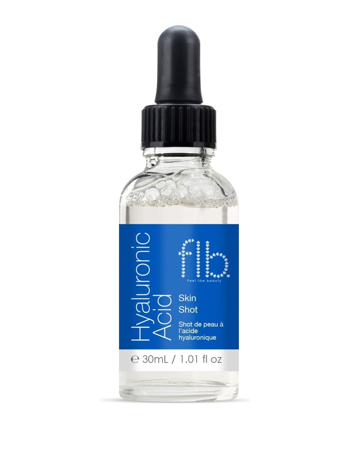 Siero idratante viso all'acido ialuronico Feel Like Beauty Skin Shot 30ml