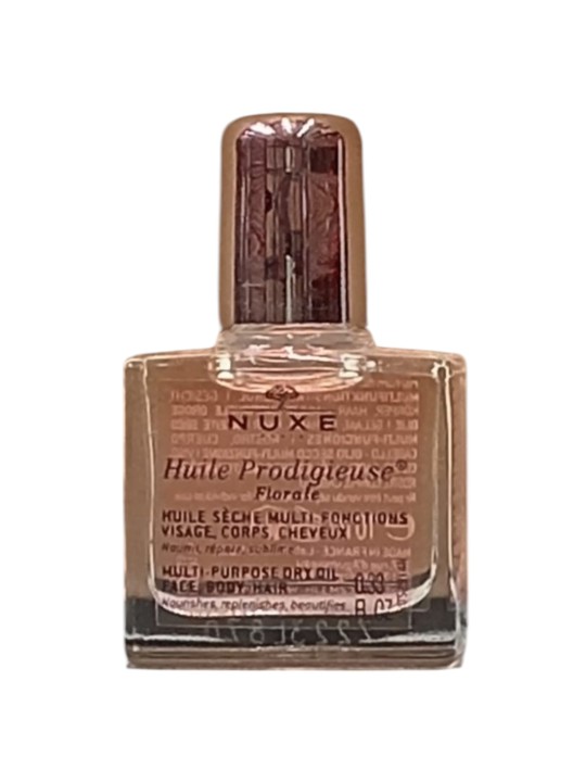 Nuxe Huile Prodigieuse Olio corpo floreale multiuso per viso corpo e capelli formato miniatura da 10ml