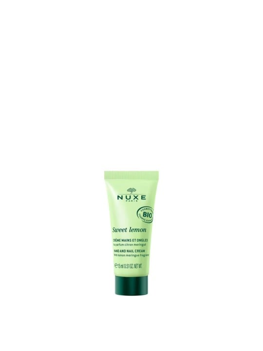 Crema mani idratante al limone dolce Nuxe formato mini da 15ml