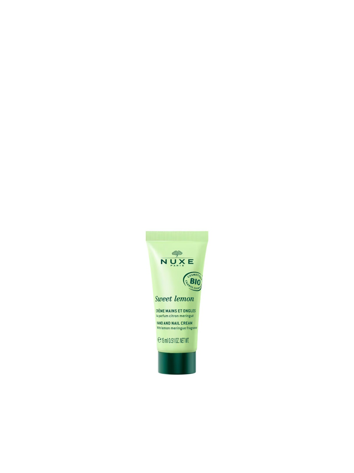 Crema mani idratante al limone dolce Nuxe formato mini da 15ml