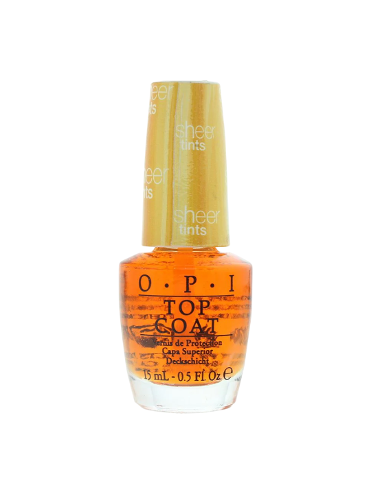 Smalto top coat OPI I'm Never Amberrassed 15ml
