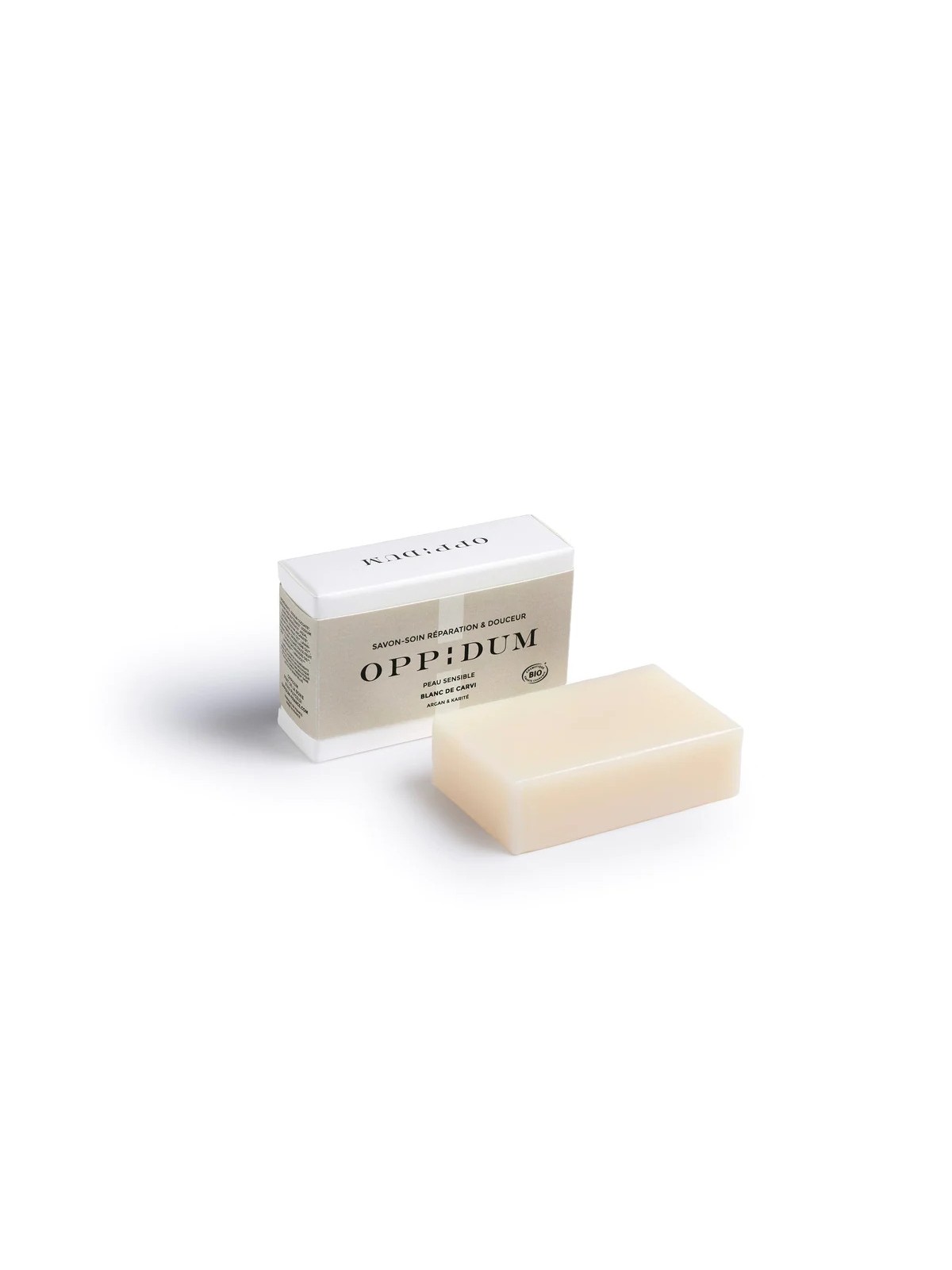 Saponetta detergente e lenitiva Oppidum Blanc De Carvi 100 g