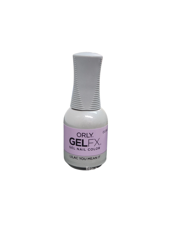 Smalto semipermanente Orly Gelfx Shimmer color lilla versione "You Mean It" 18ml