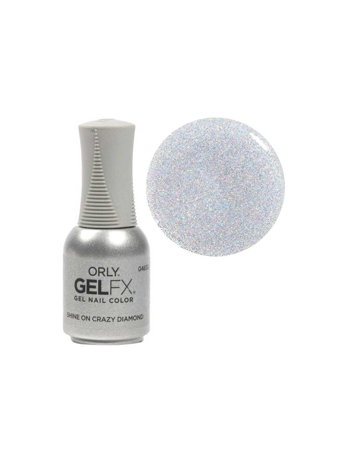 Smalto semipermanente glitterato Orly Gelfx Shine On Crazy Diamond 18ml