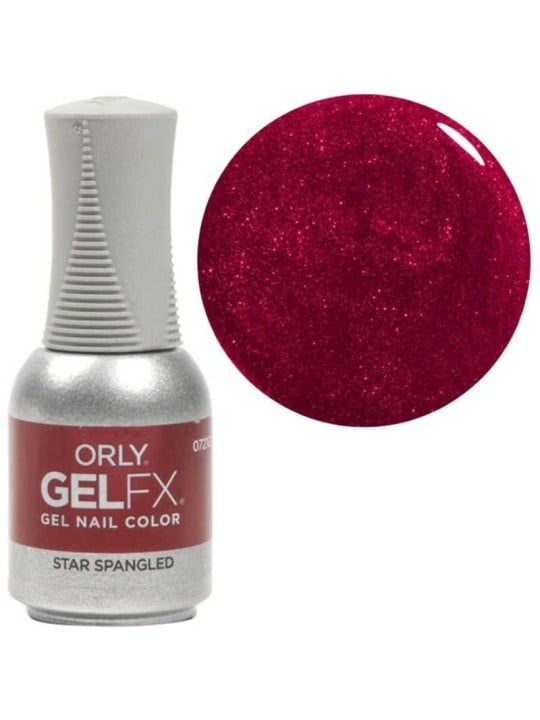 Smalto semipermanente Orly Gelfx Shimmer Star Spangled 18ml