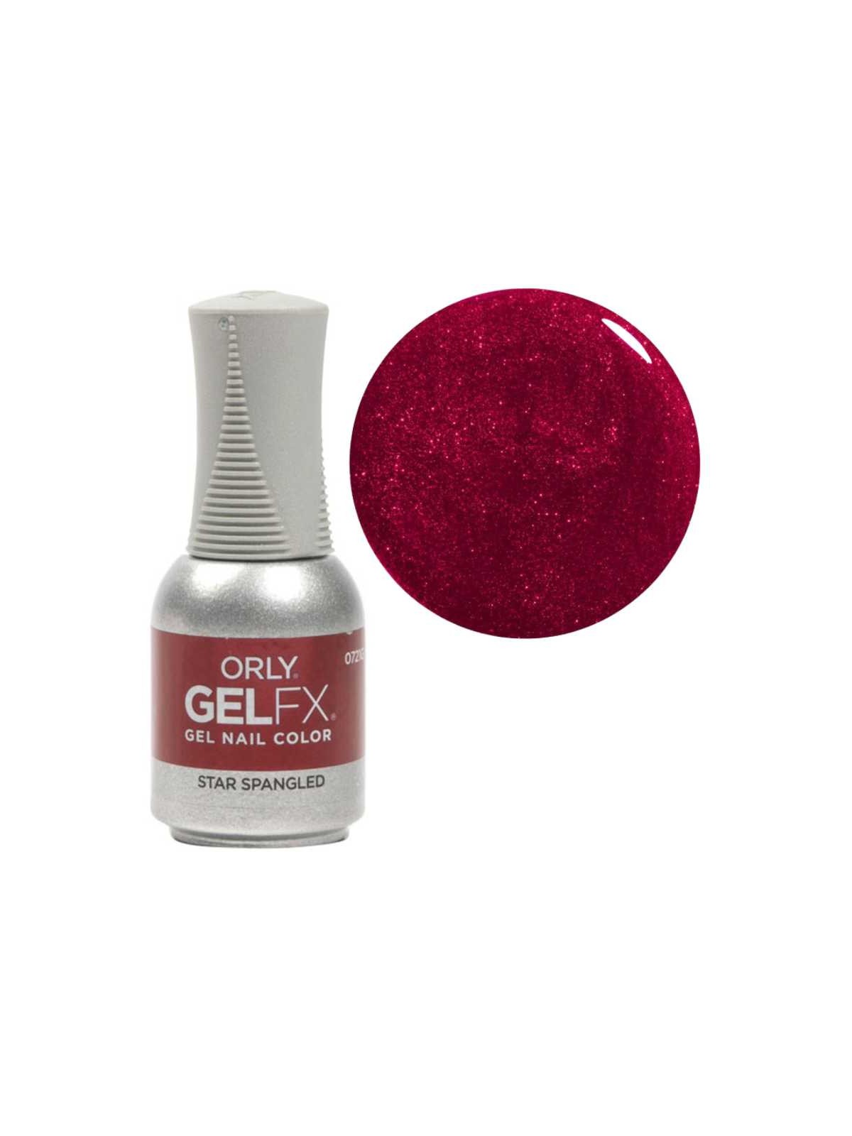 Smalto semipermanente Orly Gelfx Shimmer Star Spangled 18ml