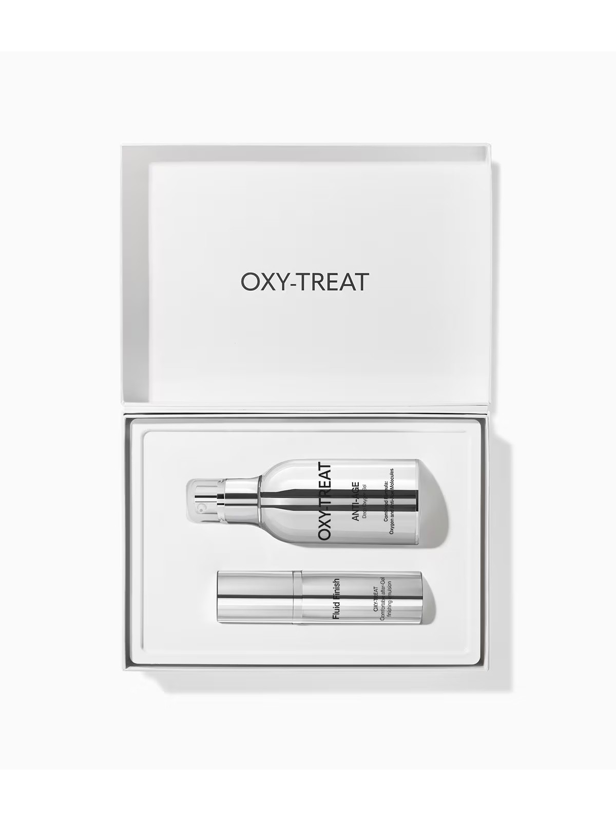Set anti-età Oxy-Treat Labo: Gel anti-età Oxy-Treat per il viso 50ml + Emulsione anti-età Oxy-Treat per il viso 15ml