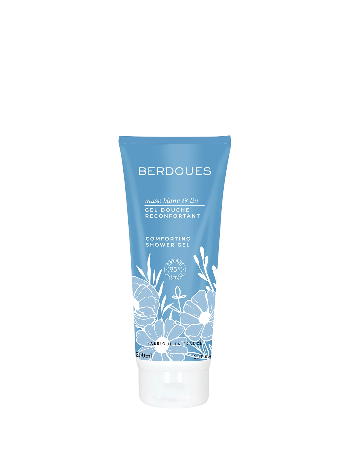 Parfums Berdoues Musc Blanc Et Lin Gel Doccia 200ml