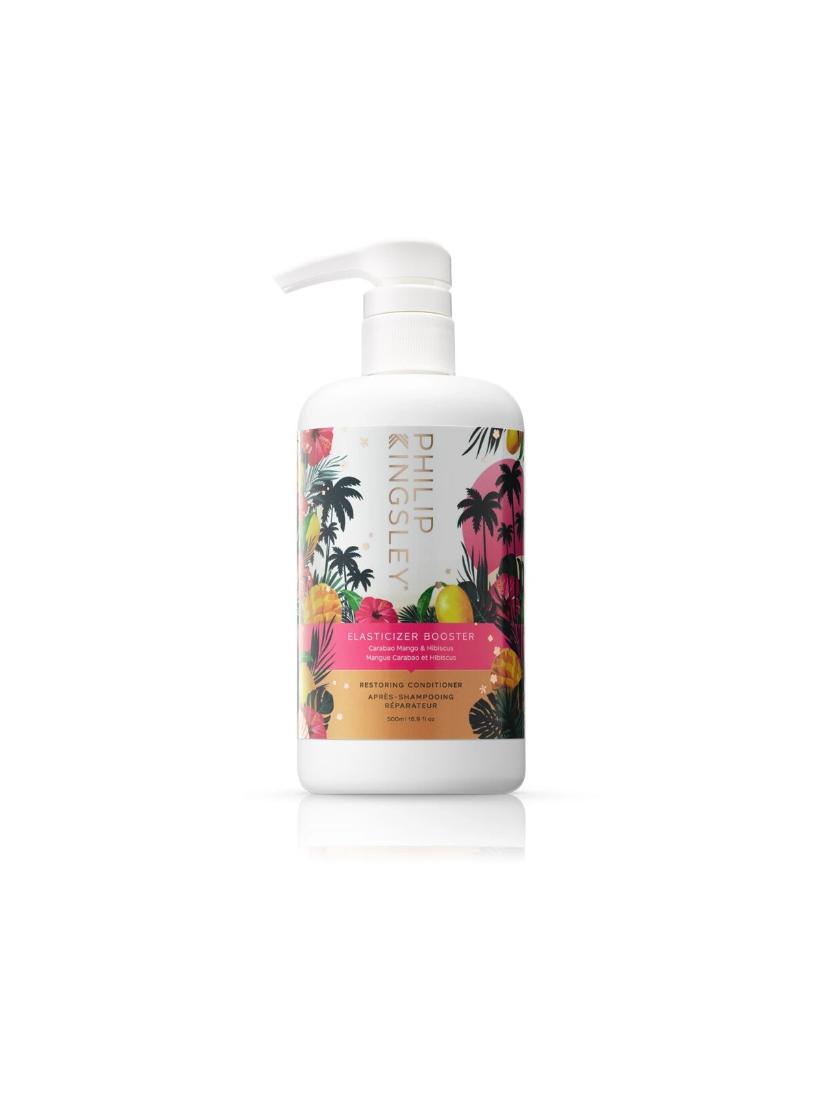 Balsamo per capelli Philip Kingsley Elasticizer Booster Mango & Hibiscus Ristrutturante 500ml