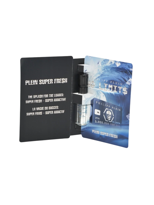 Philipp Plein No Limits Super Fresh Eau De Toilette uomo flacone da 15ml