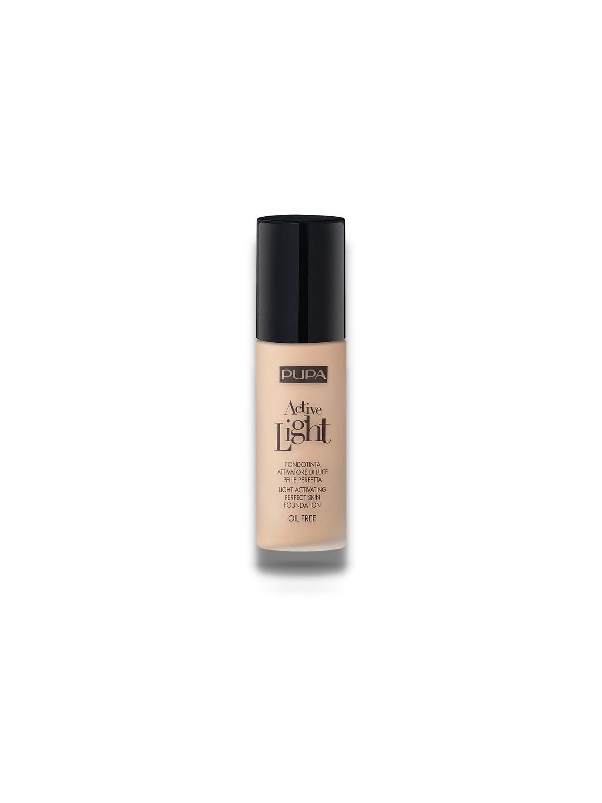 Fondotinta liquido illuminante senza oli Pupa Active-Light 60 Amber 30ml