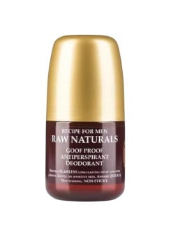 Raw Naturals Goof Proof Antitraspirante Anti-Irritazione uomo 60ml