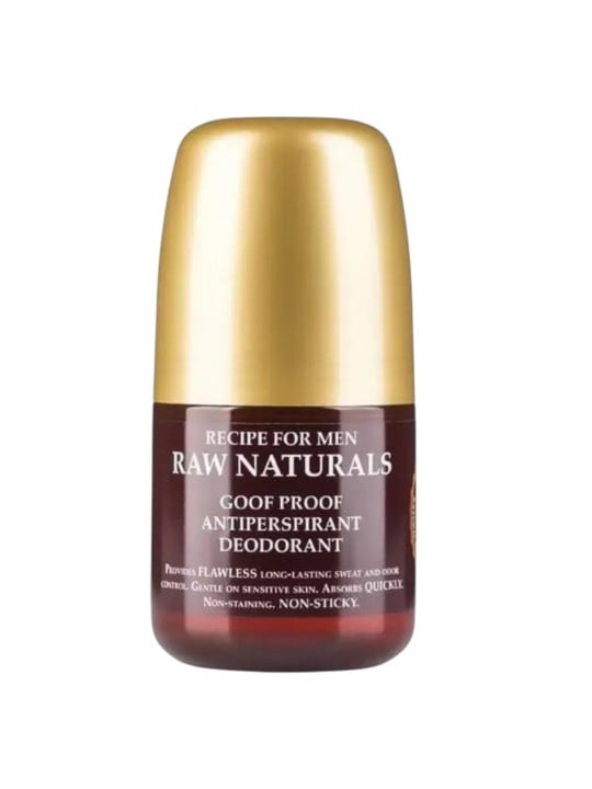 Raw Naturals Goof Proof Antitraspirante Anti-Irritazione uomo 60ml