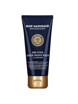 Raw Naturals Mr.Cool Balsamo dopobarba rinfrescante 100% vegano 100ml