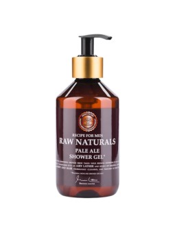Raw Naturals Pale Ale 100% vegano Gel doccia detergente rinfrescante e maschile Corpo e capelli Tutti i tipi di pelle 300ml