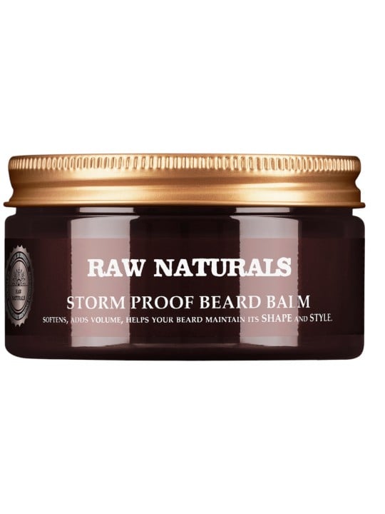 Balsamo per barba Raw Naturals Storm Proof 100% vegano ammorbidente 100ml