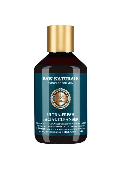 Raw Naturals Ultra-Fresh Detergente Viso Gel Energizzante per il Viso 250ml