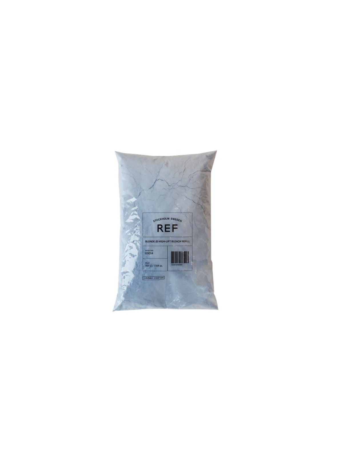 Ref Stockholm Blonde.Id Polvere ossidante decolorante ad alta schiaritura per capelli ricarica 500 g