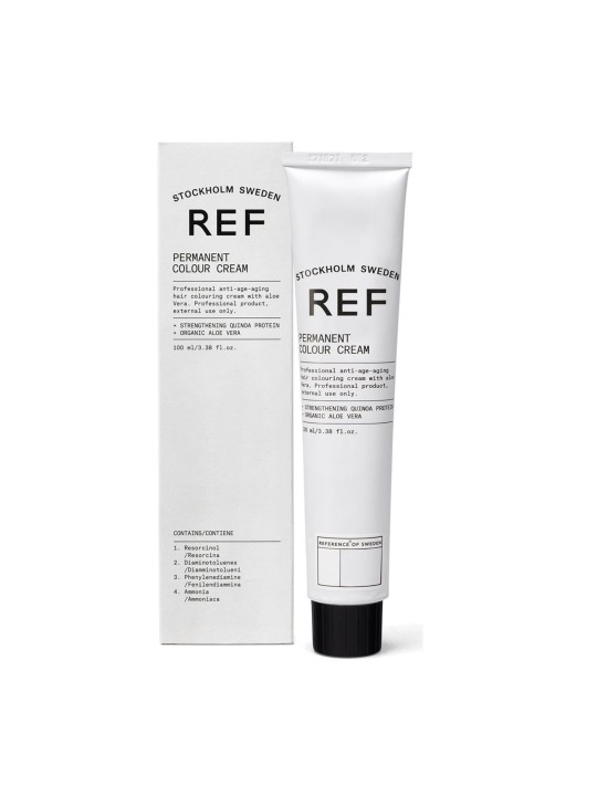 Ref Stockholm Tintura per capelli permanente vegana 6.11 Grigio cenere fumé medio 100ml