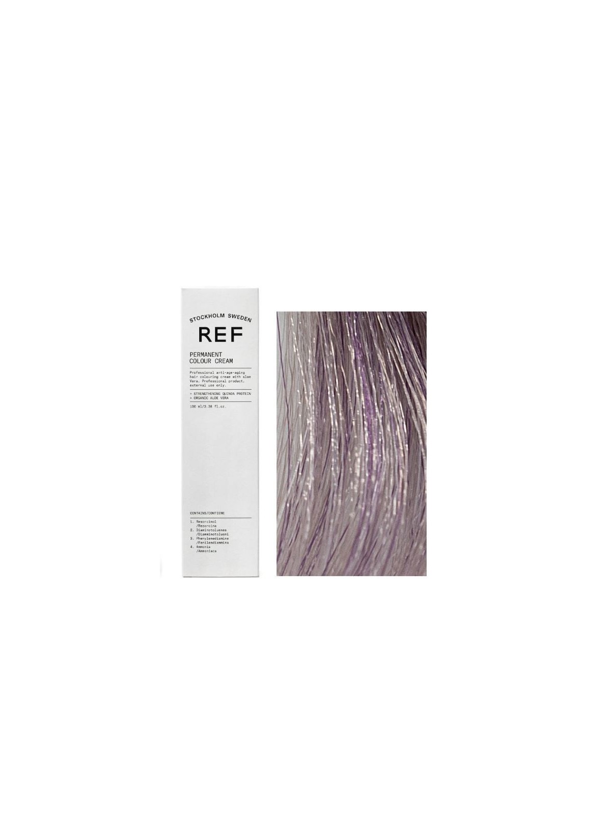 Ref Stockholm Tintura per capelli permanente vegana con booster perlato 100ml