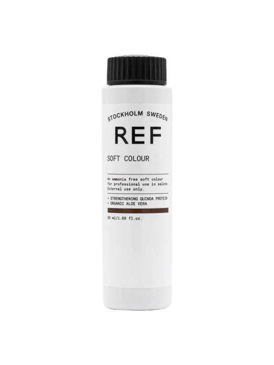 Tintura per capelli semipermanente vegana Ref Stockholm Soft Colour 4.4 Castano Rame 50ml