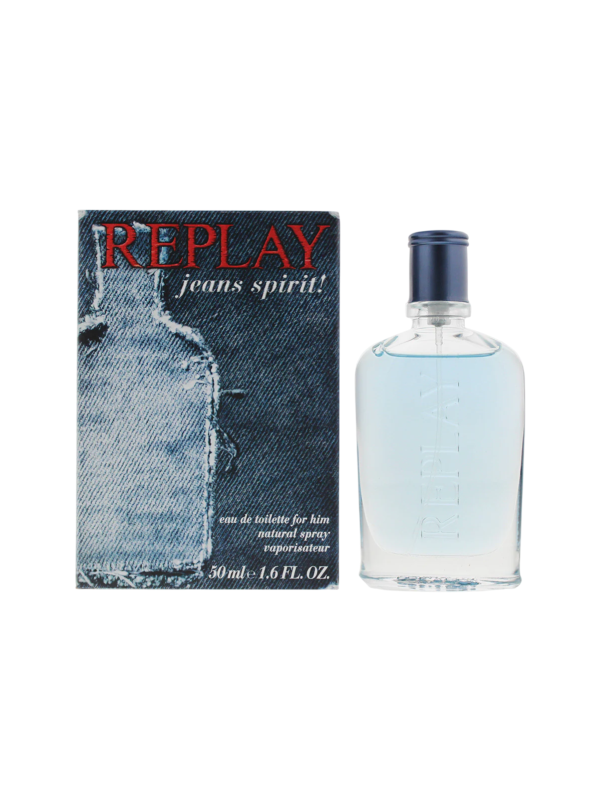 Riproduci Jeans Spirit! Eau De Toilette uomo 50ml