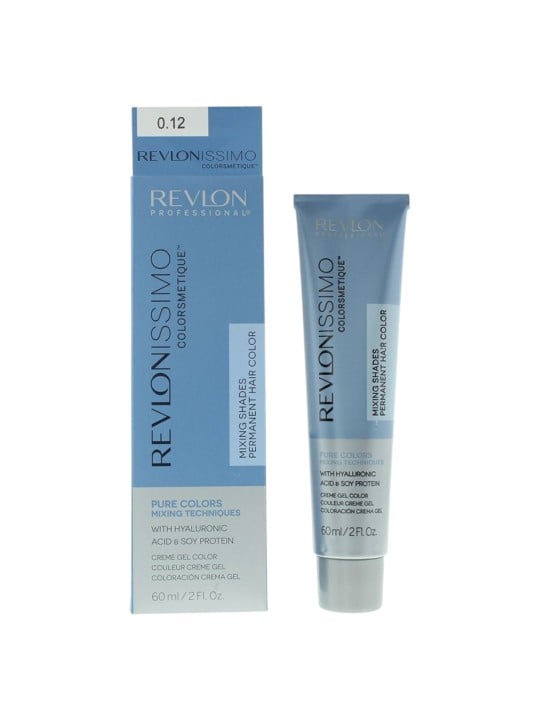 Revlon Revlonissimo Colorsmetique Color & Care Complex Tintura Permanente per Capelli 0.12 Grigio Iridescente 60ml