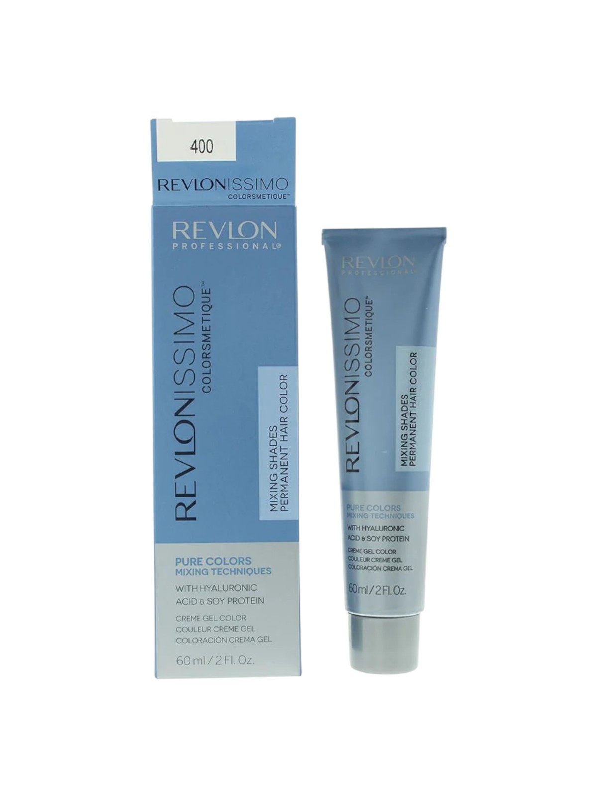 Revlon Revlonissimo Colorsmetique Pigmento Colorante per Capelli all'Acido Ialuronico 400 Arancione 60ml