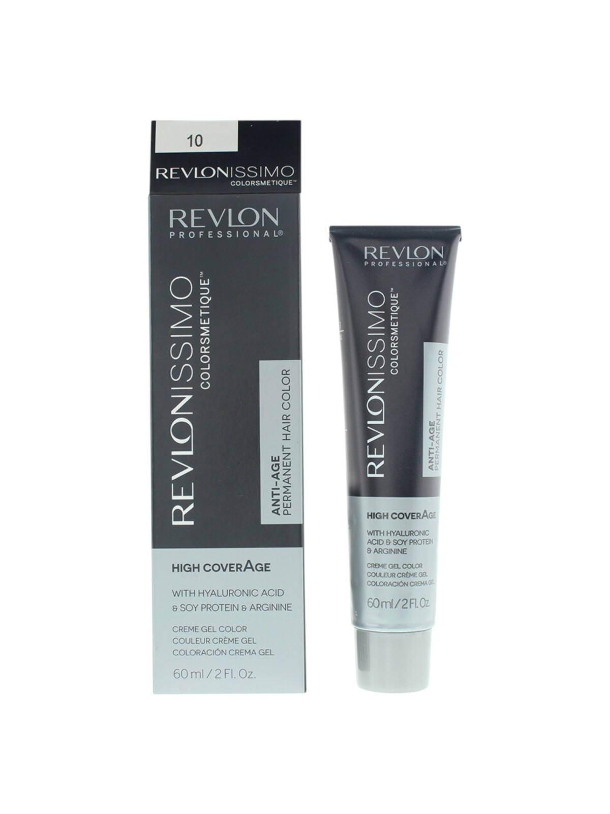 Revlon Revlonissimo Colorsmetique Tintura permanente per capelli con acido ialuronico 10 Biondo chiarissimo 60ml
