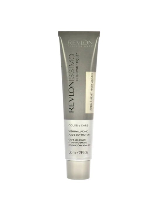 Revlon Revlonissimo Colorsmetique Tintura permanente per capelli con acido ialuronico 7.2 Biondo iridescente 60ml