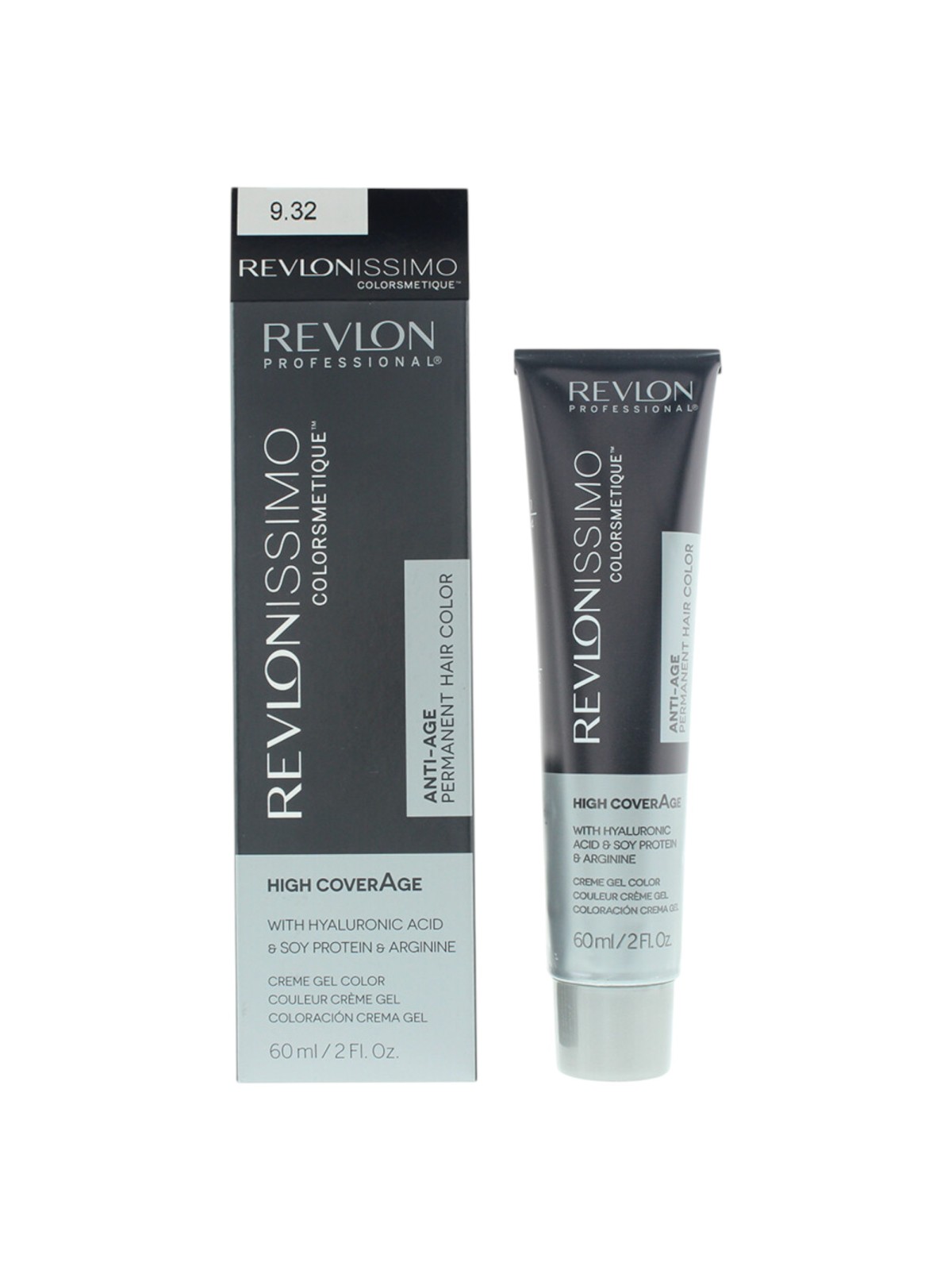 Revlon Revlonissimo Colorsmetique Tintura per capelli permanente nutriente 9.32 Biondo perla dorato chiarissimo 60ml