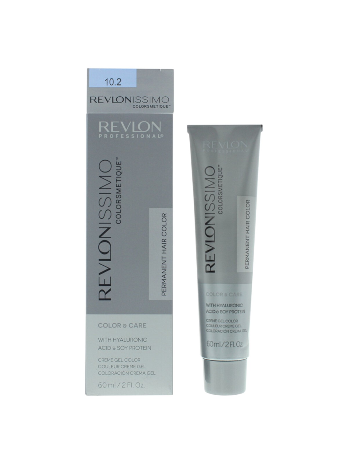 Revlon Revlonissimo Colorsmetique Tintura Permanente per Capelli 10.2 10.2 Biondo Iridescente Chiaro 60ml