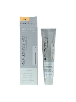 Tintura per capelli permanente Revlon Revlonissimo Colorsmetique 8.4 Biondo Rame Chiaro 60ml