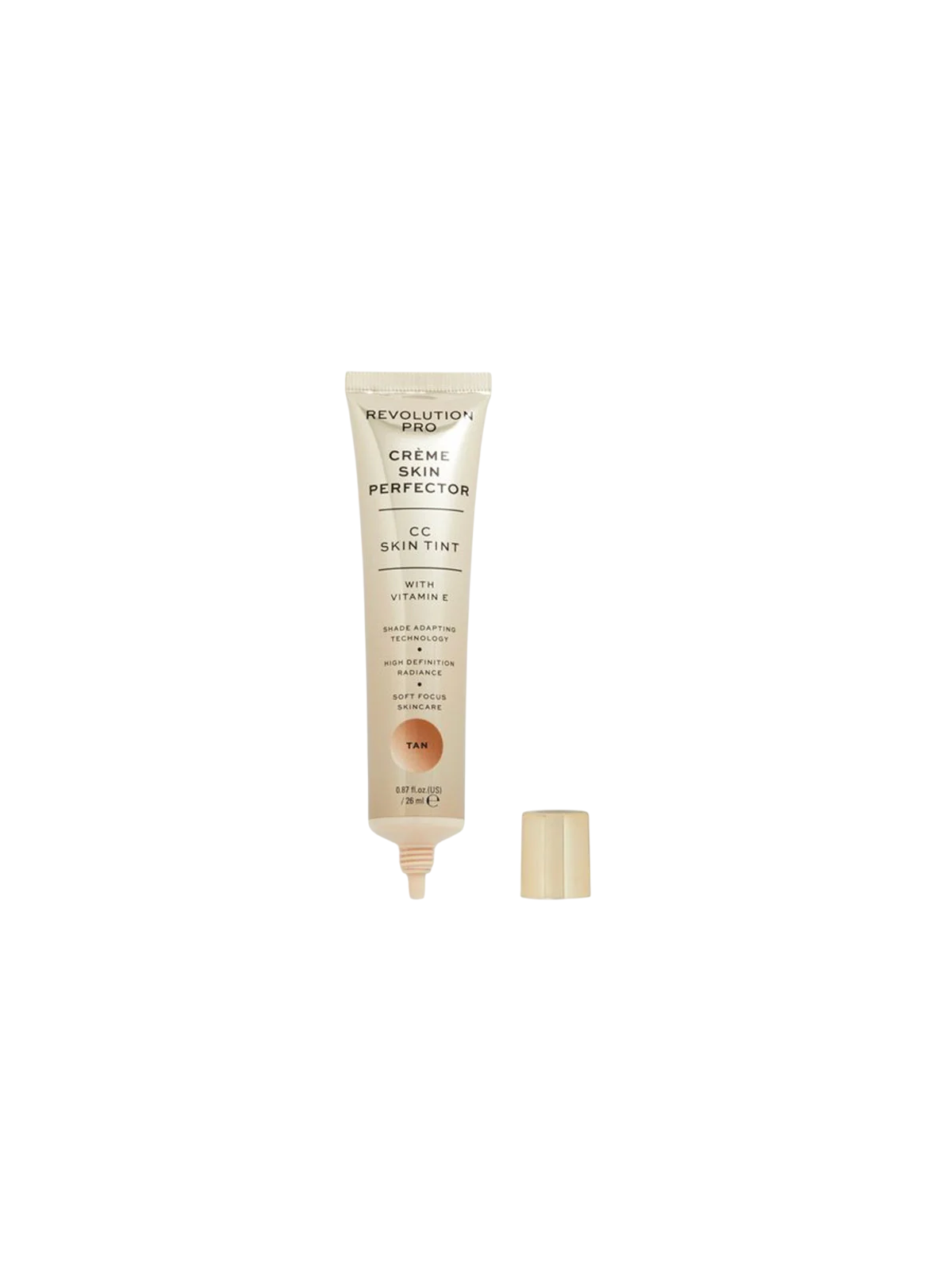 Revolution Pro Perfecting Skin Tint Vitamin E Natural Radiance CC Cream Tan 26ml