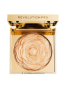 Revolution Pro Pro Lustre Illuminating Blush Highlighter Compact Golden Rose 1 Tonalità 9 g