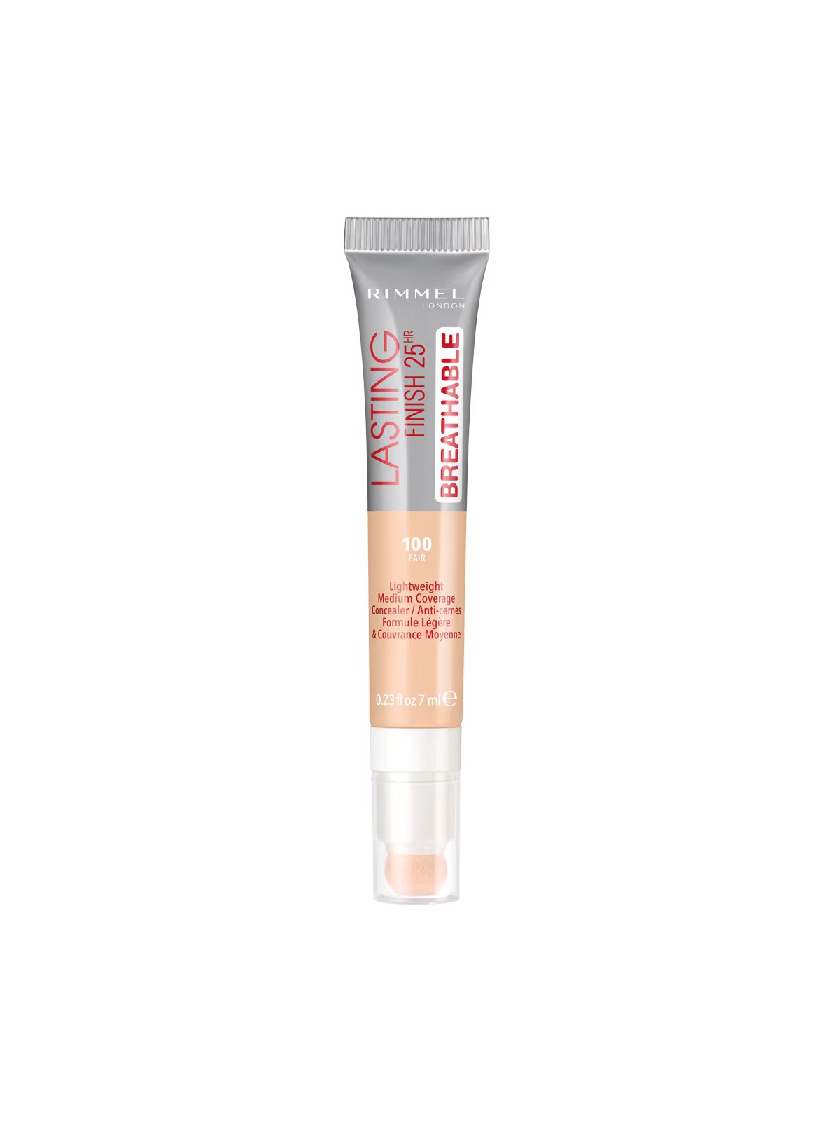 Correttore in crema Rimmel London Lasting Finish Natural Medium Coverage 100 Fair 7ml