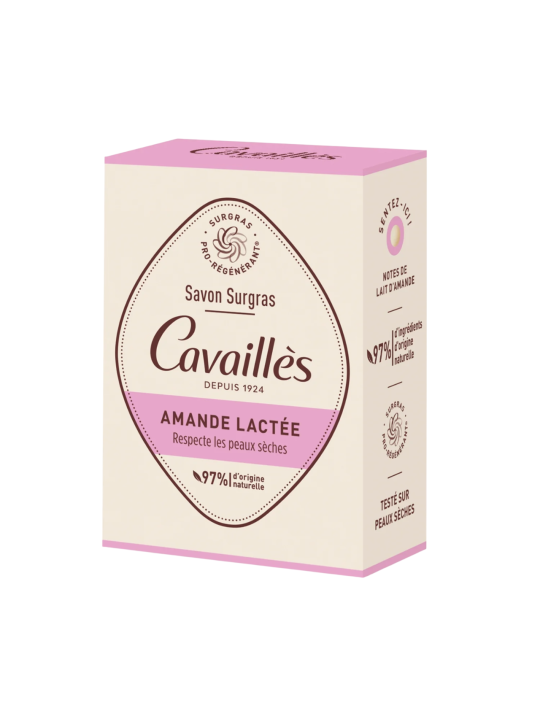 Saponetta idratante al latte di mandorla Roge Cavalilles 100 g