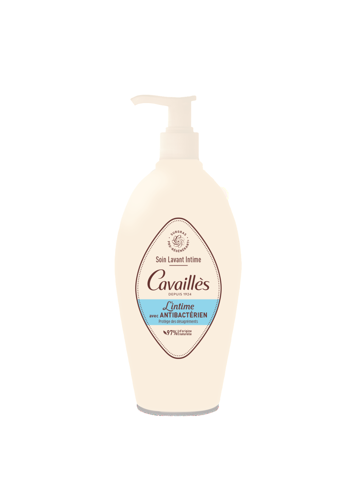 Roge Cavailles Gel detergente intimo antibatterico con ingredienti naturali 250ml