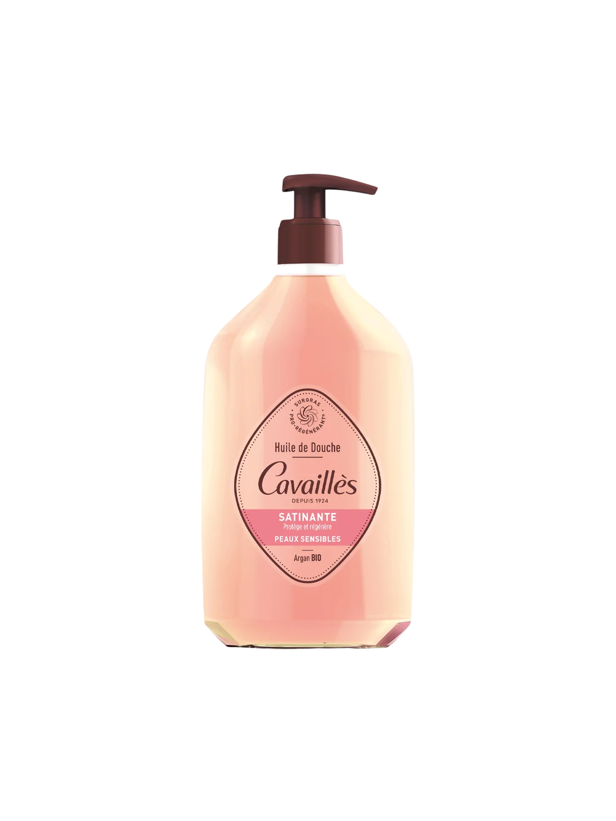 Roge Cavailles Olio di Argan Bio Rigenerante Doccia per Tutti i Tipi di Pelle 750ml