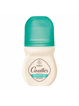 Roge Cavailles Dermato Deodorante Roll-On Donna 50ml con Ingredienti Naturali Protezione 48 ore