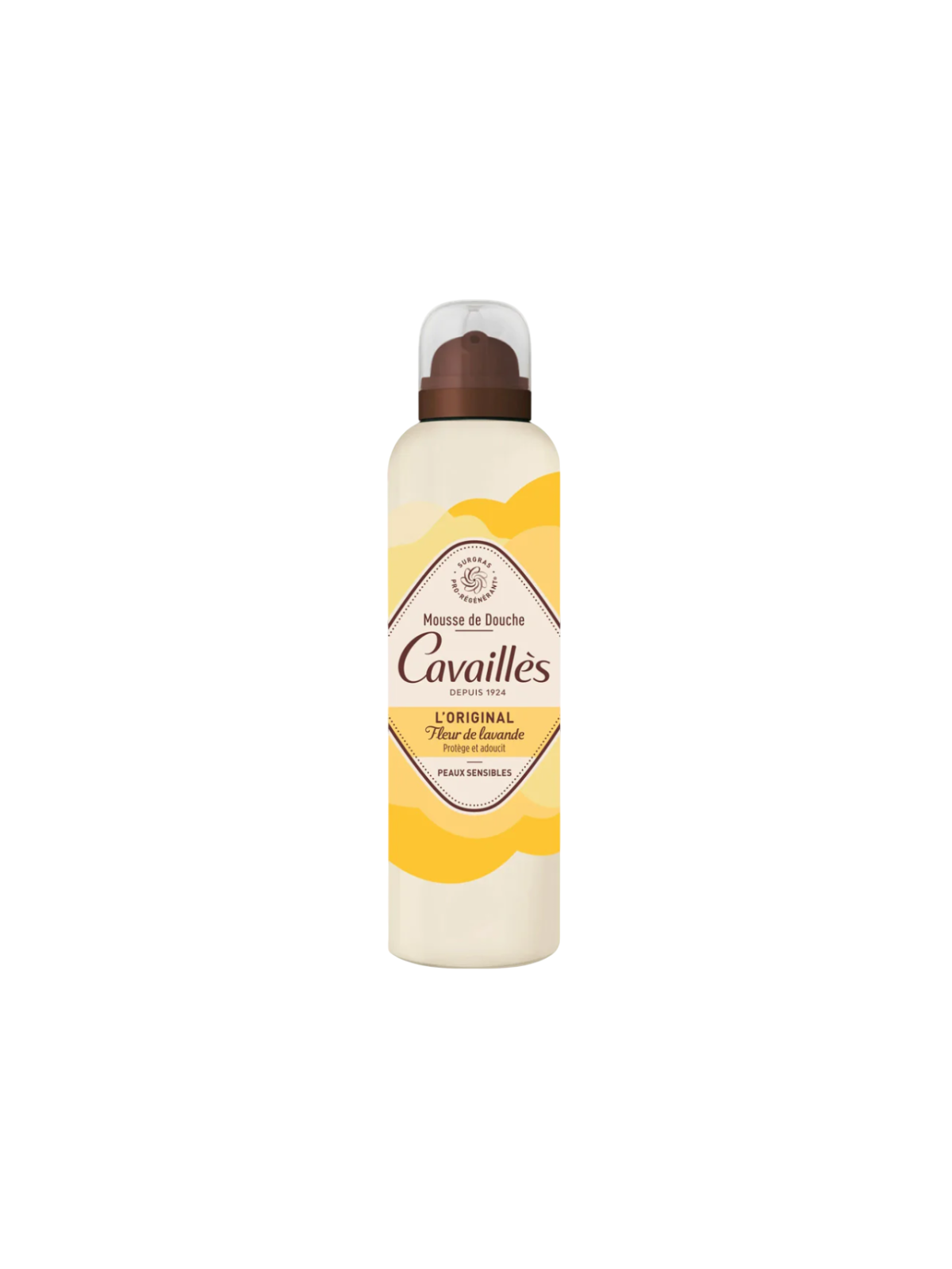 Roge Cavailles L'Original Lavander Cleansing Shower Mousse 200ml