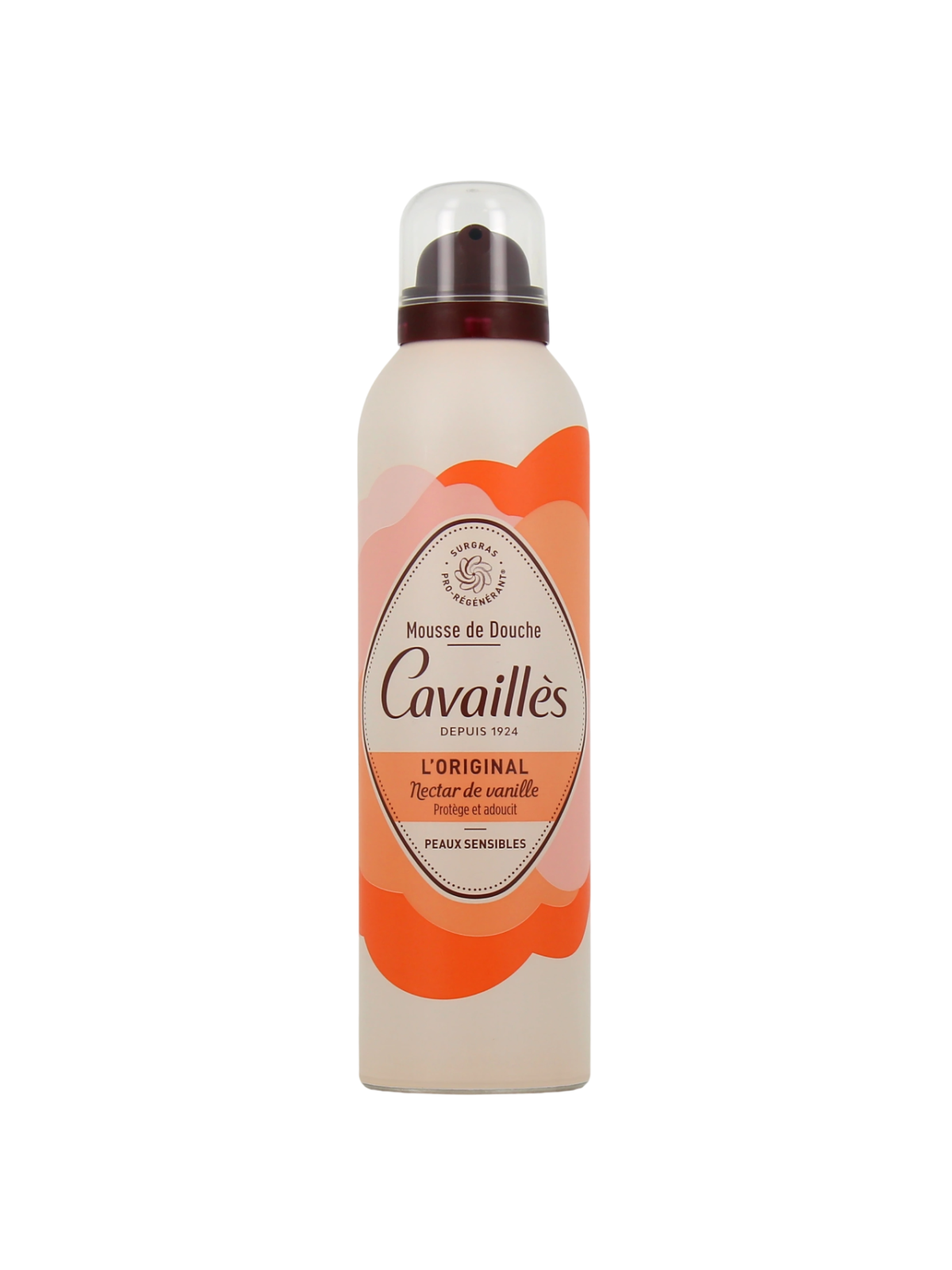 Roge Cavailles L'Original Vanilla Cleansing Shower Mousse 200ml