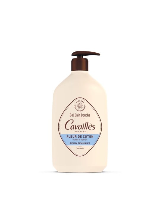Roge Cavailles Roge Cavailles Gel Doccia Rigenerante Fiore di Cotone per Pelli Sensibili 1000ml